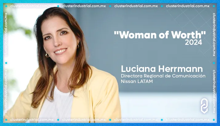 Nissan: Luciana Herrmann es distinguida con el premio internacional 'Woman of Worth 2024'