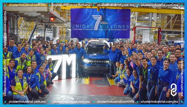 Ford Hermosillo celebra un hito: la producción de 7 millones de unidades