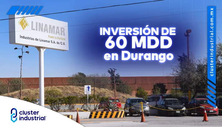 Linamar anuncia inversión de 60 MDD para apoyar en la producción de vehículos eléctricos en Durango