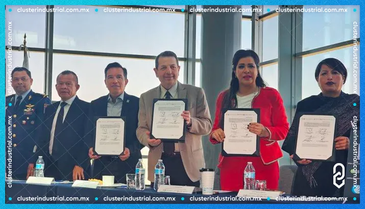 Firman convenio que promueve a la industria aeroespacial en el Valle de México