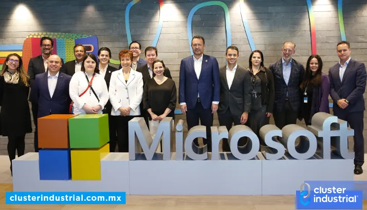 Gobernador de Querétaro visita Microsoft México