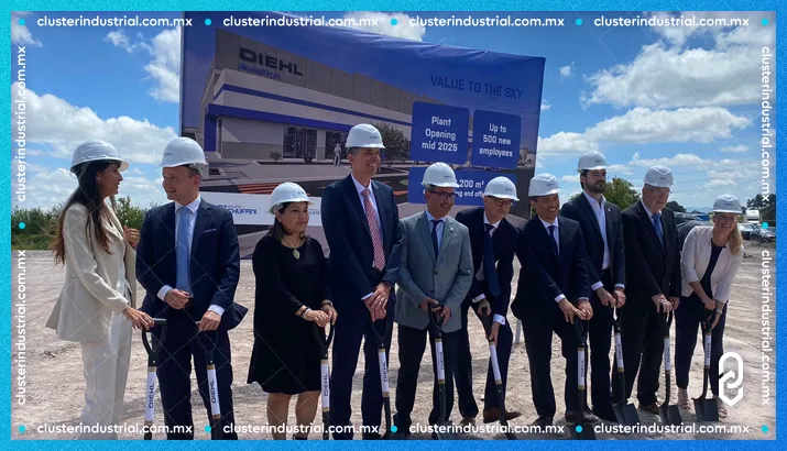 Diehl Aviation inicia la construcción de su planta en Querétaro con inversión de 900 MDP