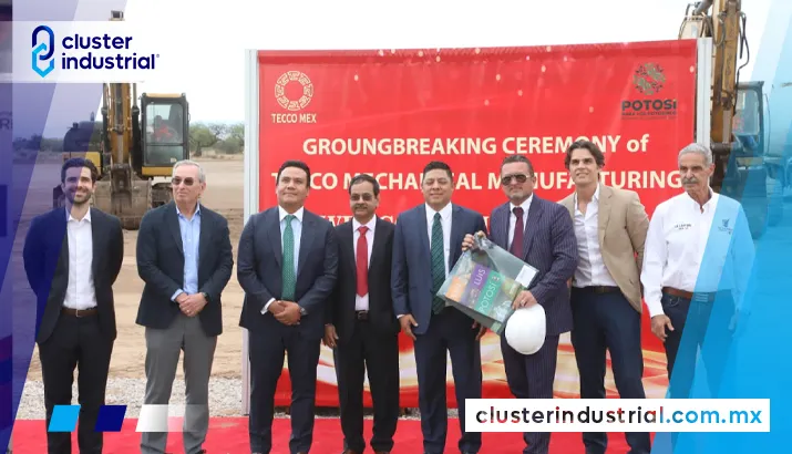 La empresa china Tecco invierte 42 MDD en su nueva planta de San Luis Potosí