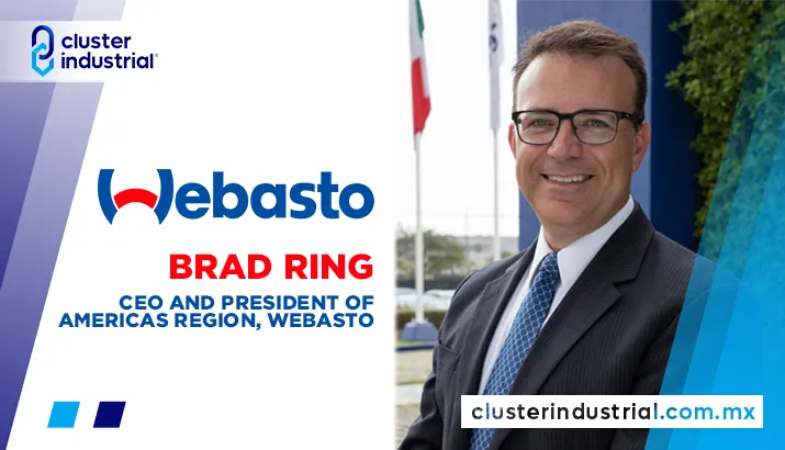 Brad Ring se une a Webasto como CEO y Presidente de la Región de las Américas