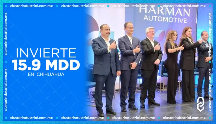 Harman inaugura planta en Chihuahua con inversión de 15.9 MDD