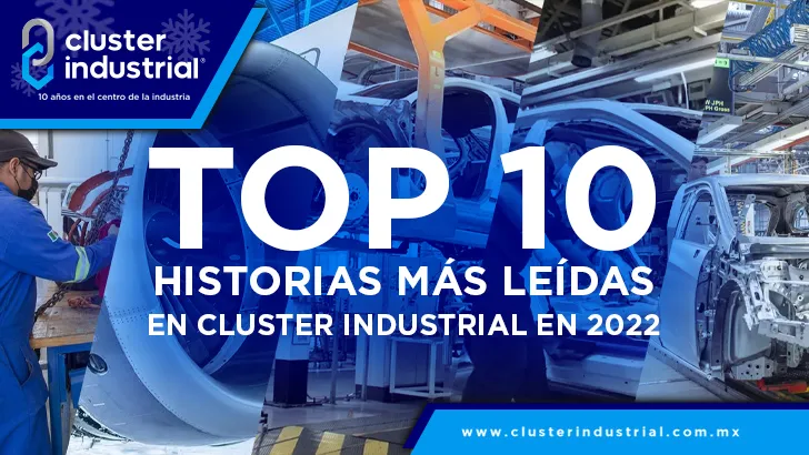 Top 10: Las historias más leídas del 2022 en Cluster Industrial