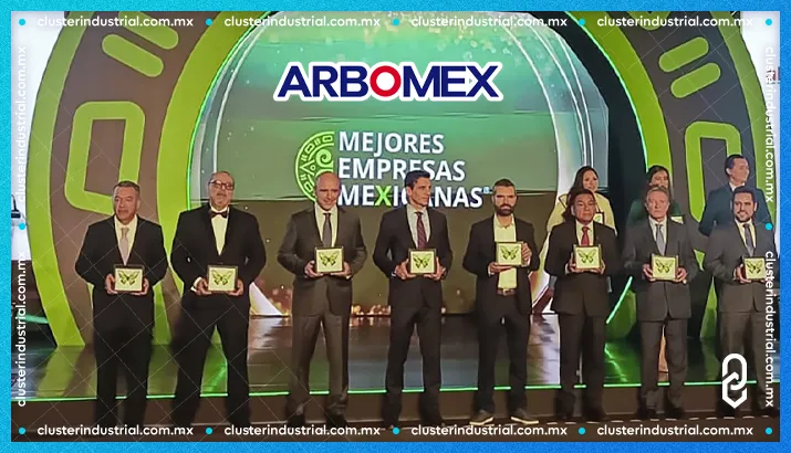 Arbomex recibe distintivo de Mejores Empresas Mexicanas por 6ta ocasión consecutiva