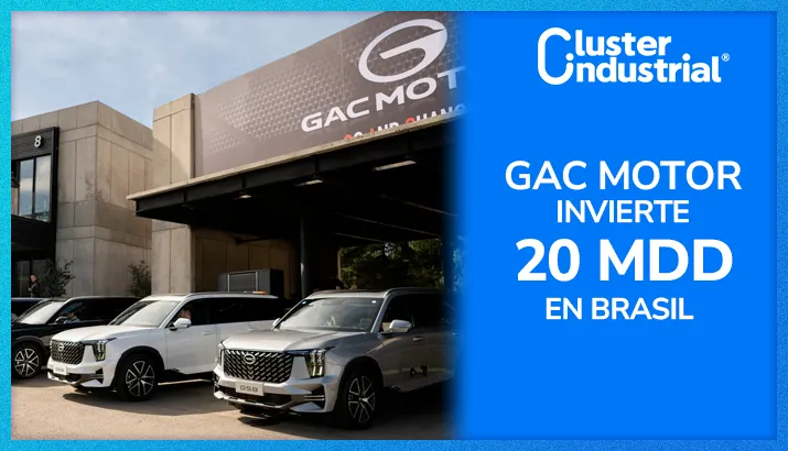 GAC Motor anuncia inversión inicial de 20 MDD en Brasil para investigación y desarrollo