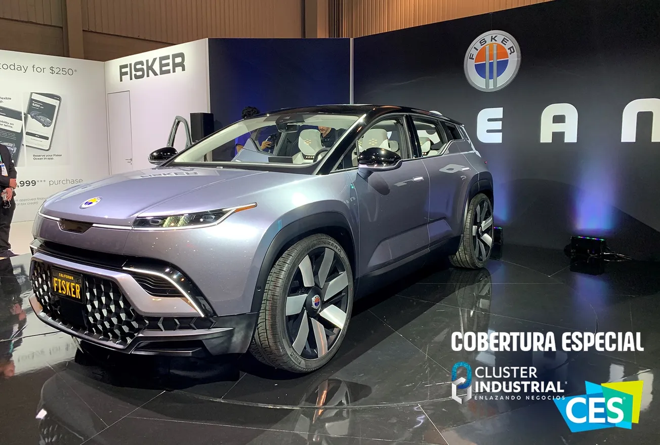 Conocimos el Fisker Ocean, rival directo del Tesla Y en el CES 2020