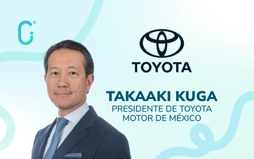 Toyota Motor de México nombra a Takaaki Kuga como su nuevo presidente