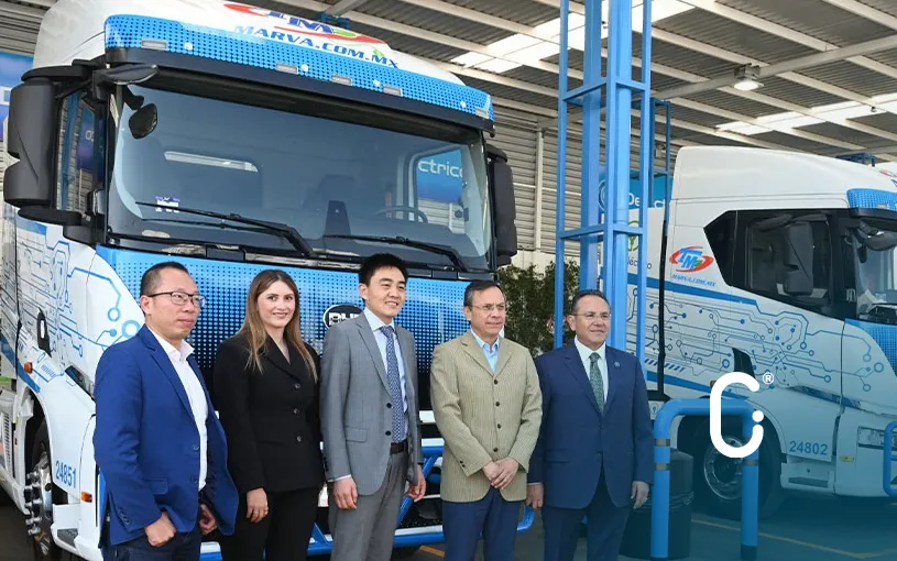 Huawei y Delectrico inauguran la primera electrolinera de carga ultra rápida en Latinoamérica para transporte de carga