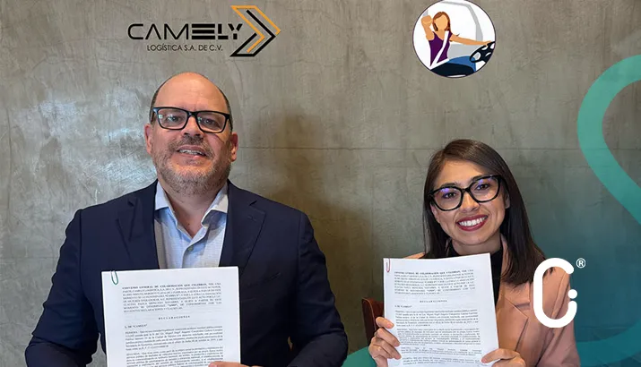 Camely Logística y AMO firman alianza para promover a mujeres operadoras