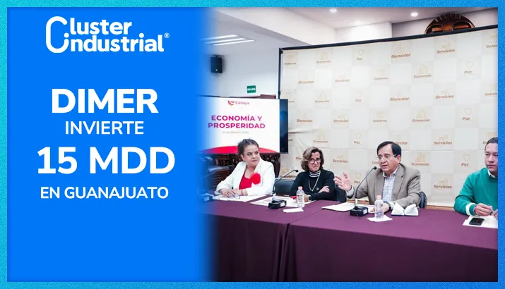 DIMER elige a Guanajuato para expandirse con inversión de 15 MDD