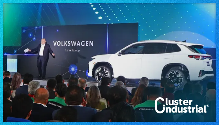 Volkswagen inaugura su primera nave de pintura 100% eléctrica en Puebla