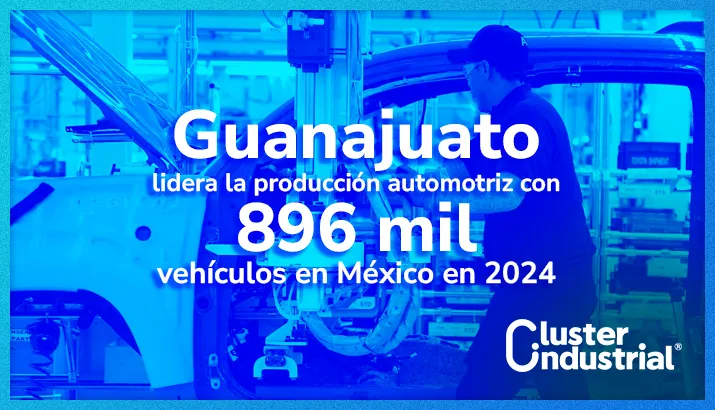 Guanajuato impone récord de producción automotriz en México con 896 mil vehículos en 2024