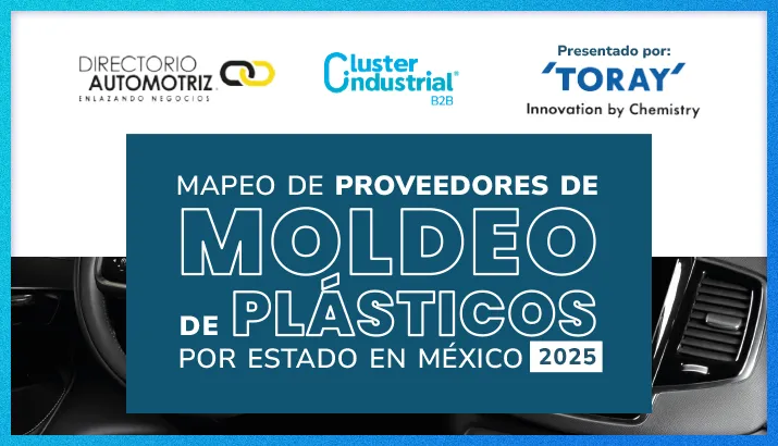 Directorio Automotriz registra más de 940 proveedores de plásticos en México en 2025