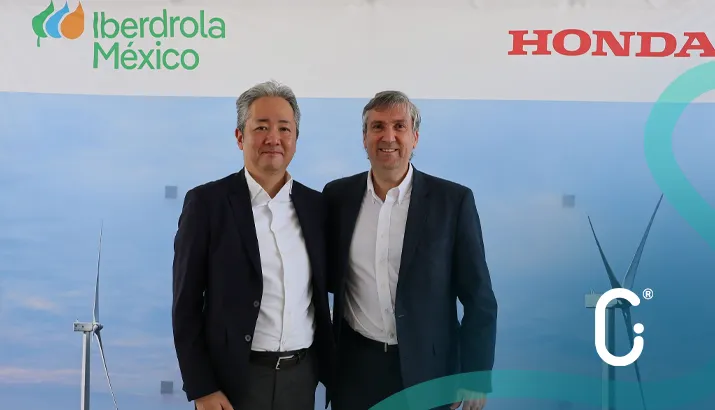 Honda reducirá 63,826 toneladas de CO2 al año con energía limpia de Iberdrola