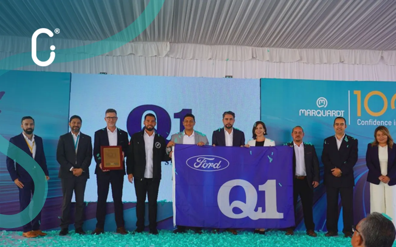 Ford reconoce a Marquardt México con el distintivo Q1 por su calidad global