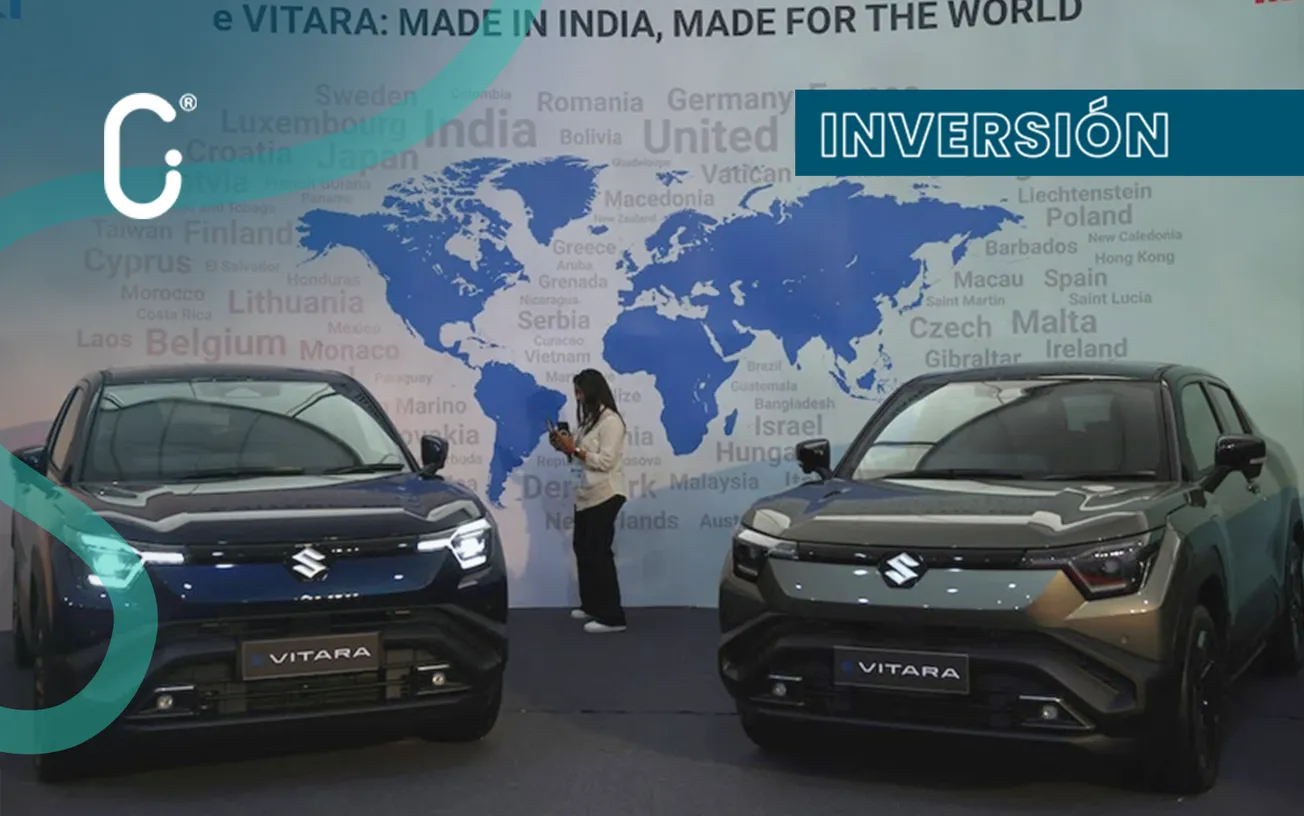 Suzuki invierte 8,000 MDD en India para convertirlo en su centro de producción de EV´s.
