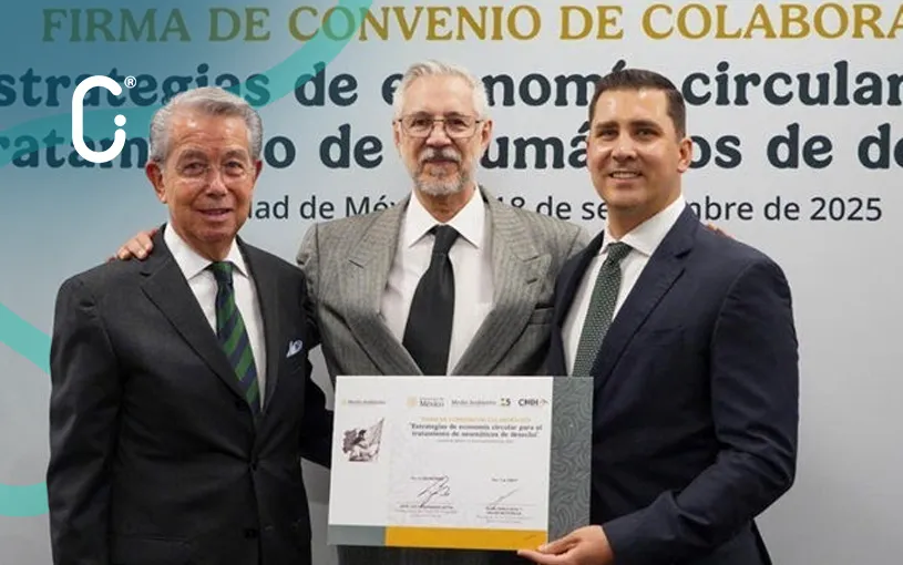 Semarnat y CNIH firman convenio para la economía circular de neumáticos