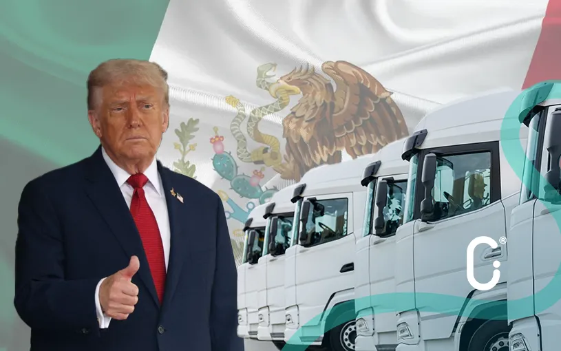 Trump anuncia arancel del 25 % a vehículos pesados; preocupa a México