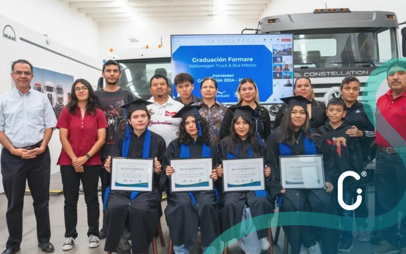 Volkswagen Truck & Bus México gradúa a la primera generación del programa Formare