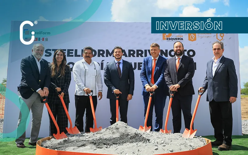 Steelform generará más de 100 empleos con planta de 60 MDD en Nuevo León