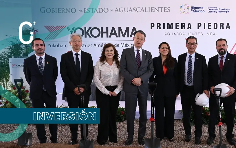 Yokohama invierte 464 MDP en Aguascalientes y generará 128 empleos con nueva expansión