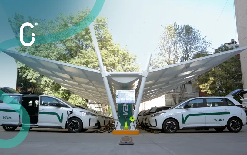 VEMO inaugura su hub de recarga para vehículos eléctricos más grande en México