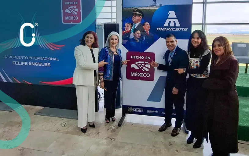 AIFA y Mexicana de Aviación reciben el distintivo “Hecho en México” por su contribución al desarrollo nacional