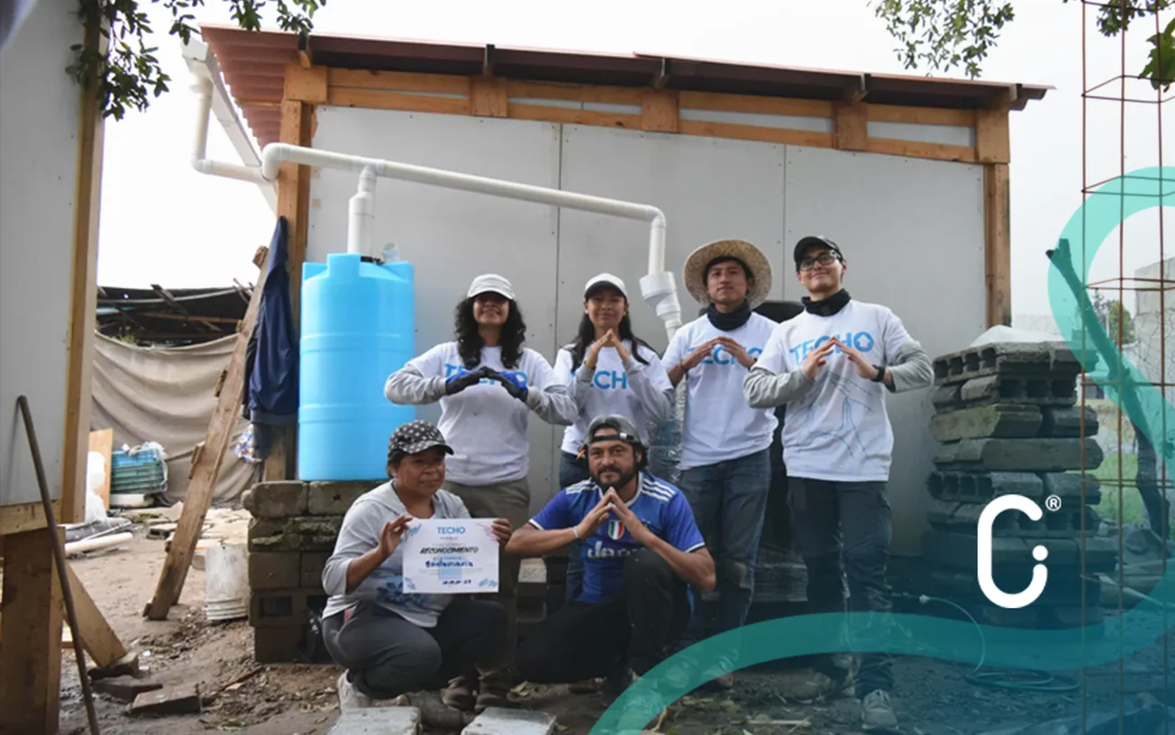 Alianza entre Schaeffler y TECHO: proporciona acceso a agua a familias de Puebla