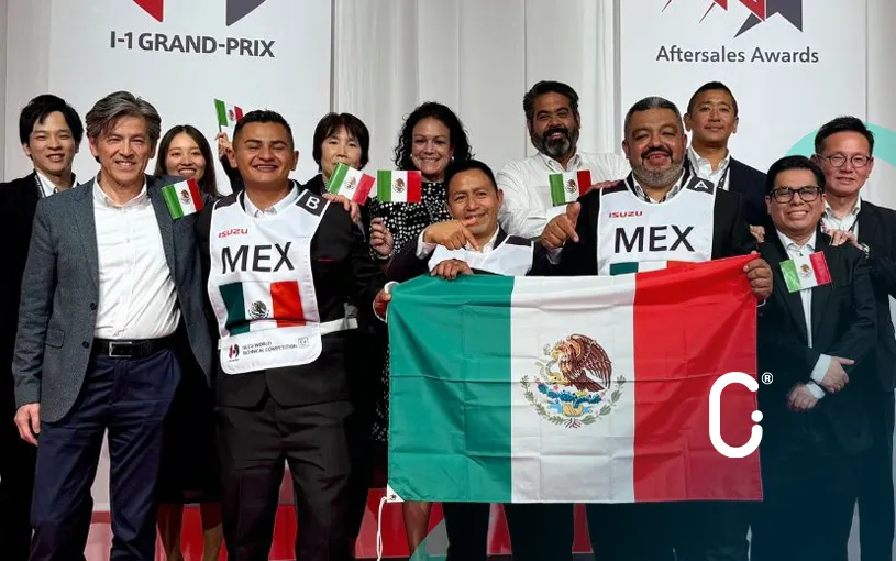 Isuzu Motors de México recibe el galardón “Triple Estrella” por excelencia en posventa