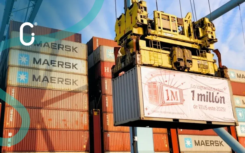 APM Terminals Lázaro Cárdenas rompe récord al movilizar un millón de TEUs antes de finalizar 2025