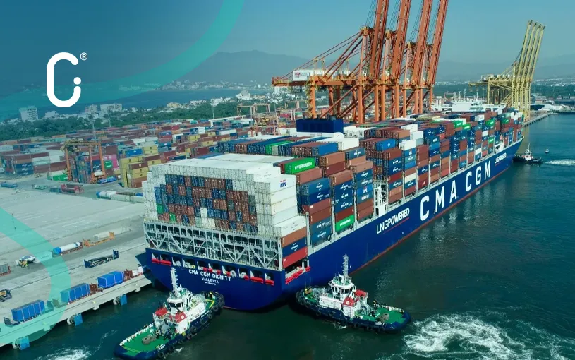 Puerto de Manzanillo alcanza récord histórico con más de 343 mil TEUs en octubre