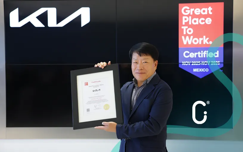 Kia México destaca en la industria automotriz al recibir la certificación Great Place to Work 2025