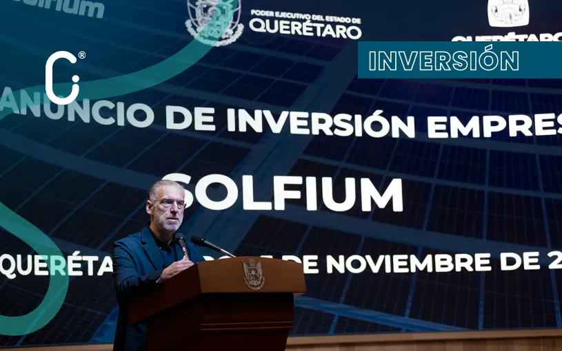 Solfium invertirá 10 MDD en Querétaro para acelerar la transición energética