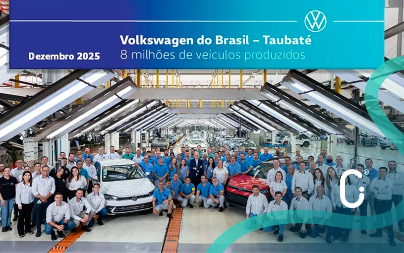 Planta de Volkswagen en Taubaté alcanza hito histórico de 8 millones de unidades producidas