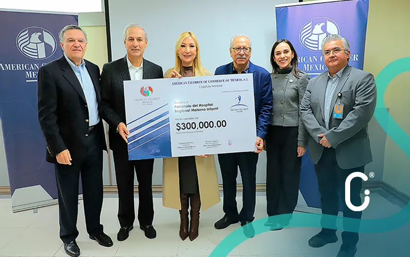 AMCHAM Noreste dona equipamiento al Hospital Materno Infantil de Nuevo León