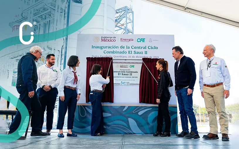 Inauguran Central de Ciclo Combinado El Sauz para fortalecer el sistema eléctrico del Bajío