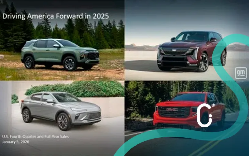 General Motors lidera el mercado estadounidense con crecimiento del 6% en 2025