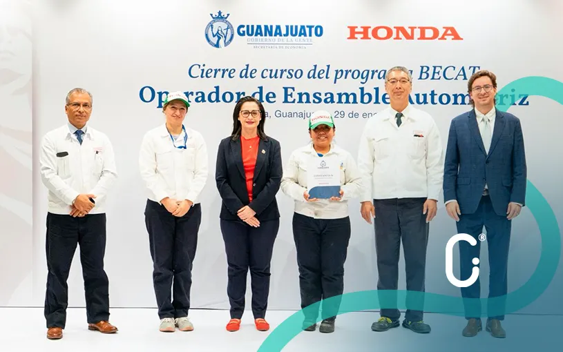 Honda y Gobierno de Guanajuato gradúan a 274 operadores en ensamble automotriz