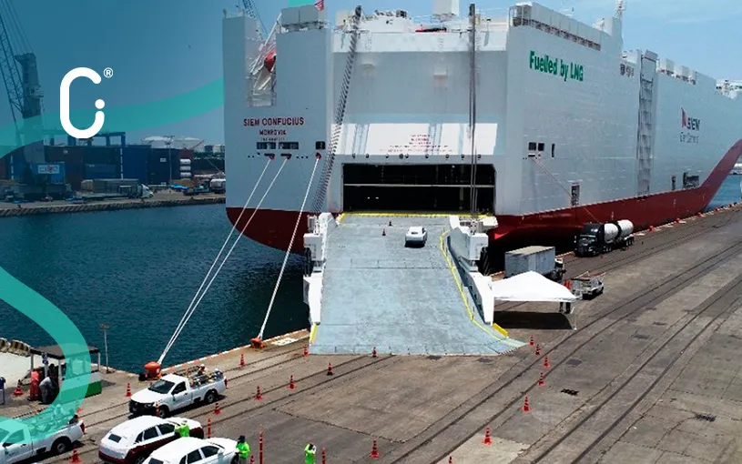 Puertos mexicanos mueven 2.26 millones de vehículos en 2025, en un año marcado por ajustes logísticos