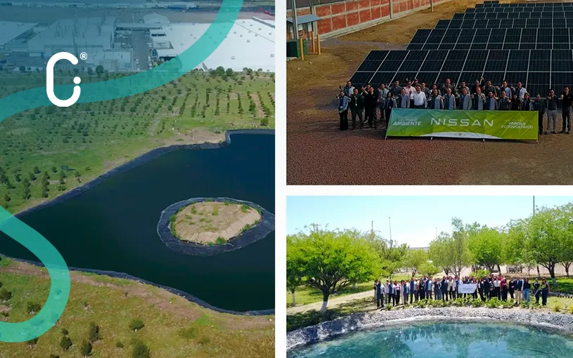 Nissan recibe sellos de bajo carbono por su estrategia de descarbonización en Aguascalientes