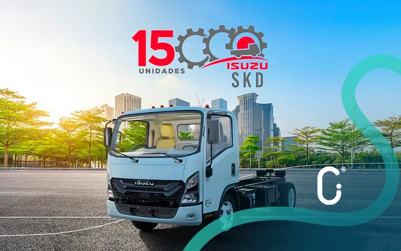 Isuzu alcanza 15 mil unidades ensambladas en su planta SKD en el Estado de México