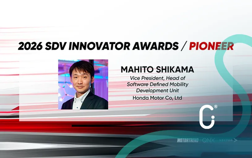 CES 2026: Mahito Shikama recibe el MotorTrend SDV Innovator Award por el desarrollo del Honda Legend Nivel 3