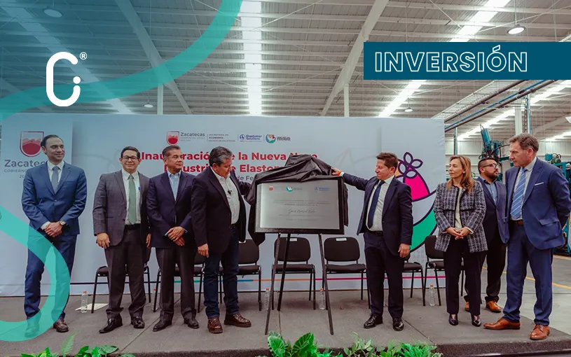 Elastomer Solutions inaugura planta de 15 MDD en Zacatecas