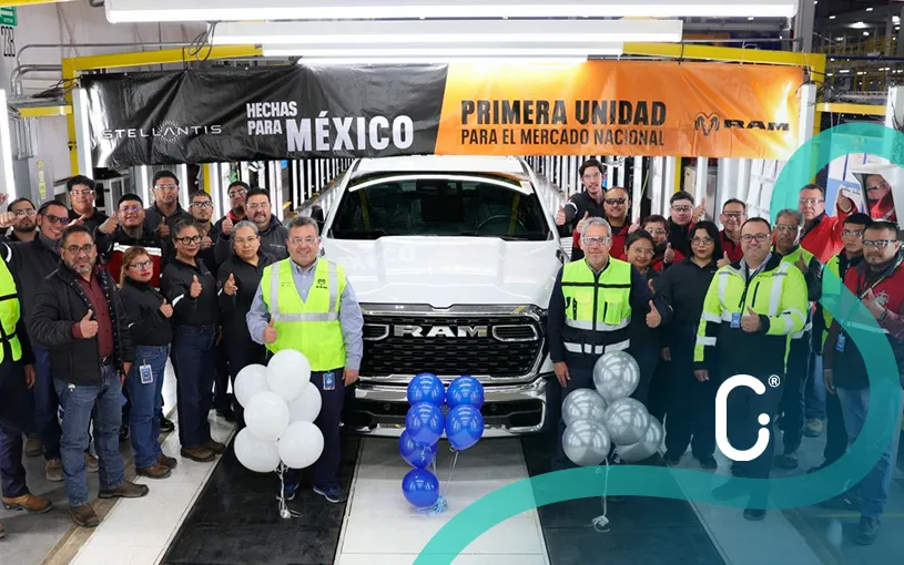 Stellantis produce en Saltillo la primera Ram 1500 hecha en México para el mercado nacional
