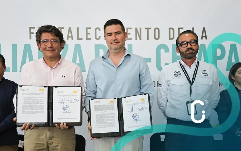 DHL y Chiapas firman convenio para impulsar exportaciones de MiPyMEs con descuentos de hasta 80%