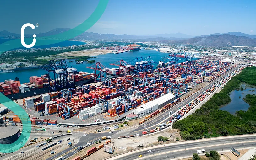 Puerto de Manzanillo mueve más de 665 mil TEUs y crece 3.7% en primer bimestre