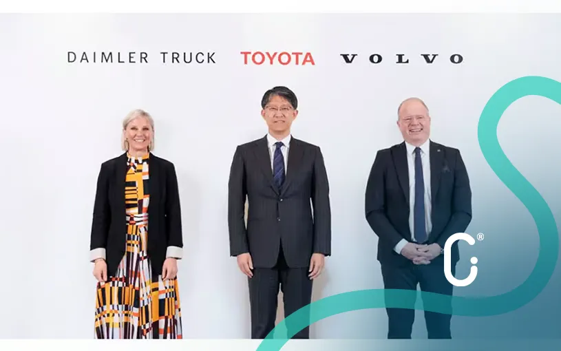Volvo, Daimler Truck y Toyota apuestan por escala en sistemas de pilas de combustible